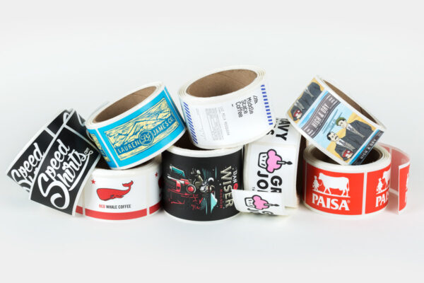 Custom Rectangle Roll Labels: