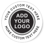 custom circle roll labels