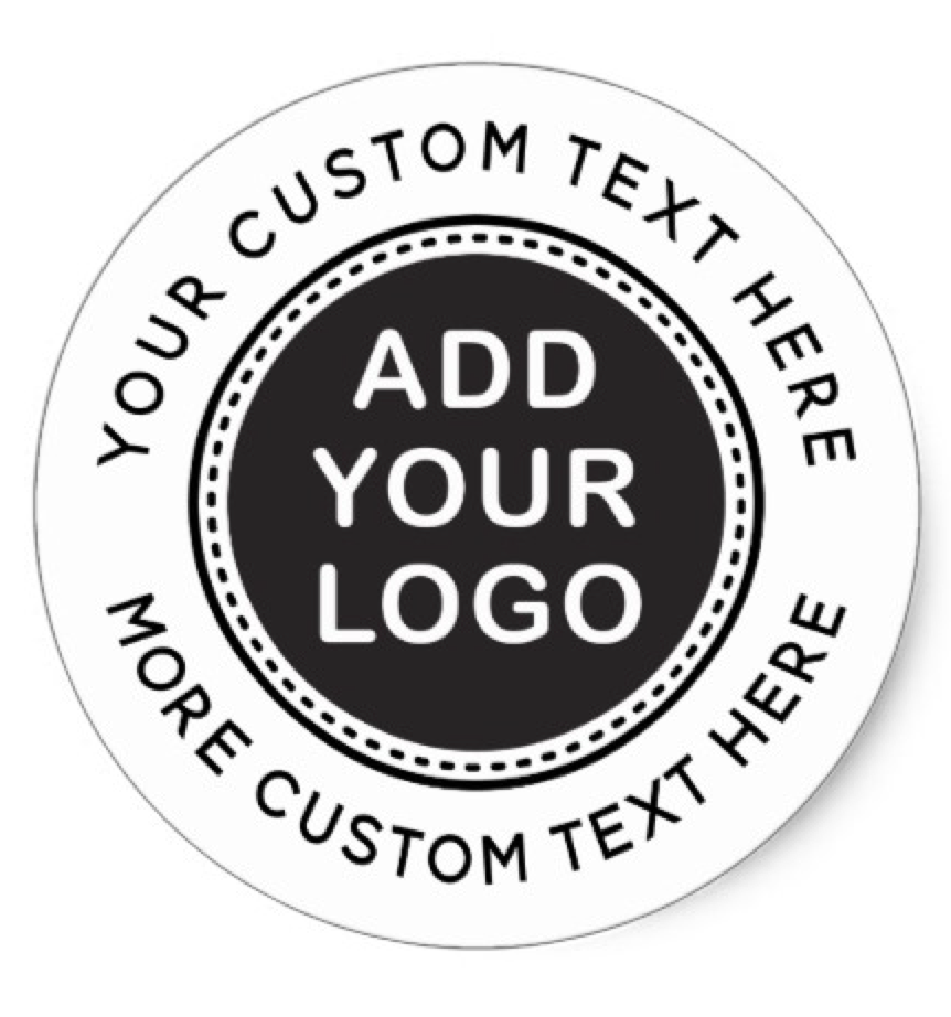 custom circle roll labels