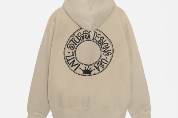 BUANA BEIGE PIGMENT DYED HOODIE