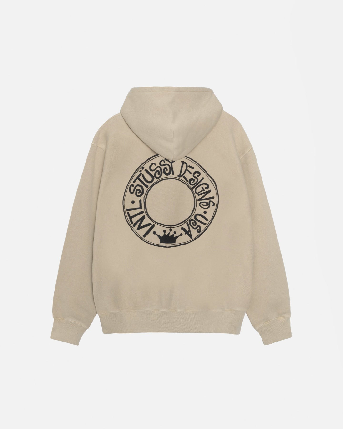 BUANA BEIGE PIGMENT DYED HOODIE