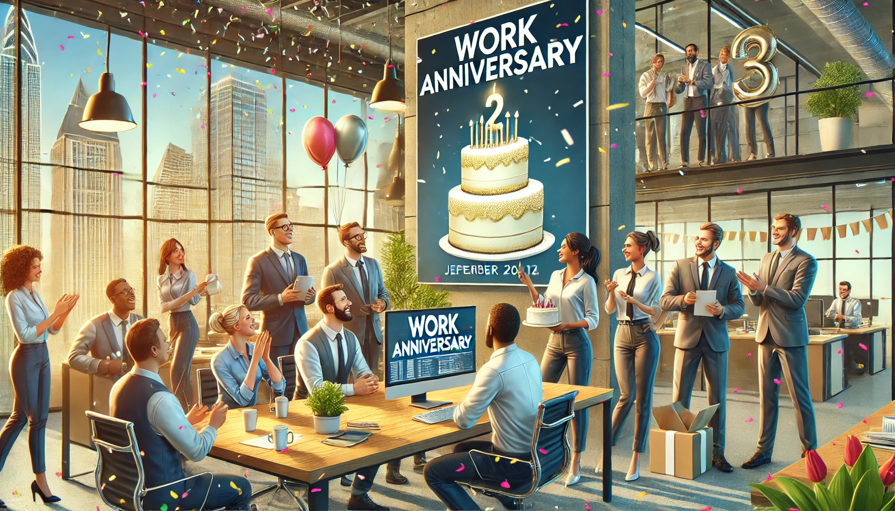 Work Anniversary Card