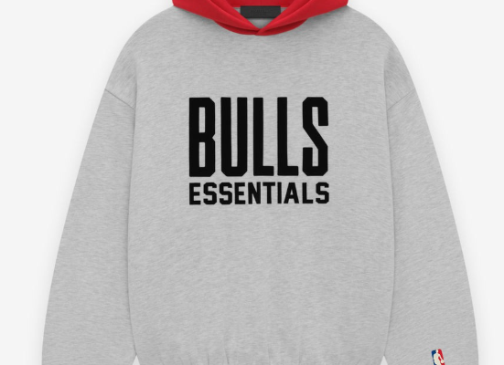 Essentials Bulls Hoodie Light Heather