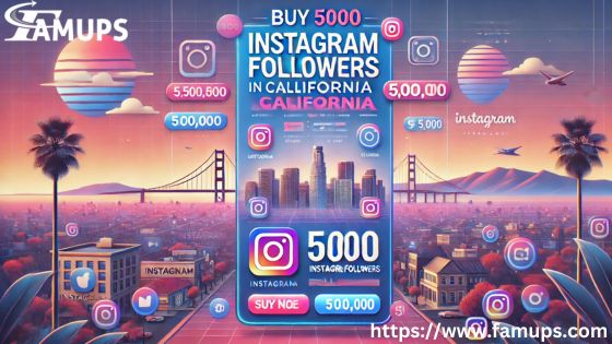 Buy 5000 Instagram Followers in California