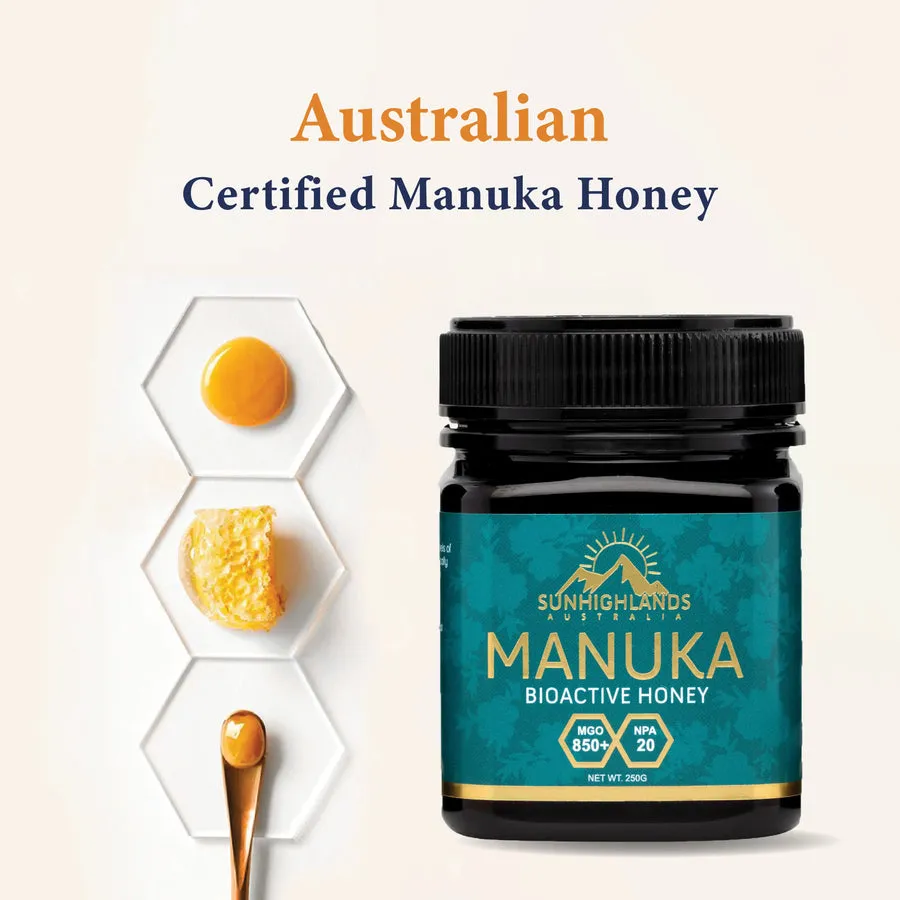 manuka honey mgo 850