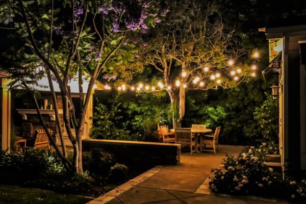 Patio Lighting Installation