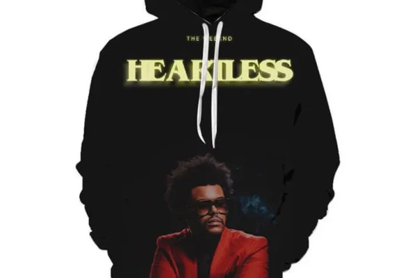 Singer The Weeknd Printed 3D Graphic Hoodie