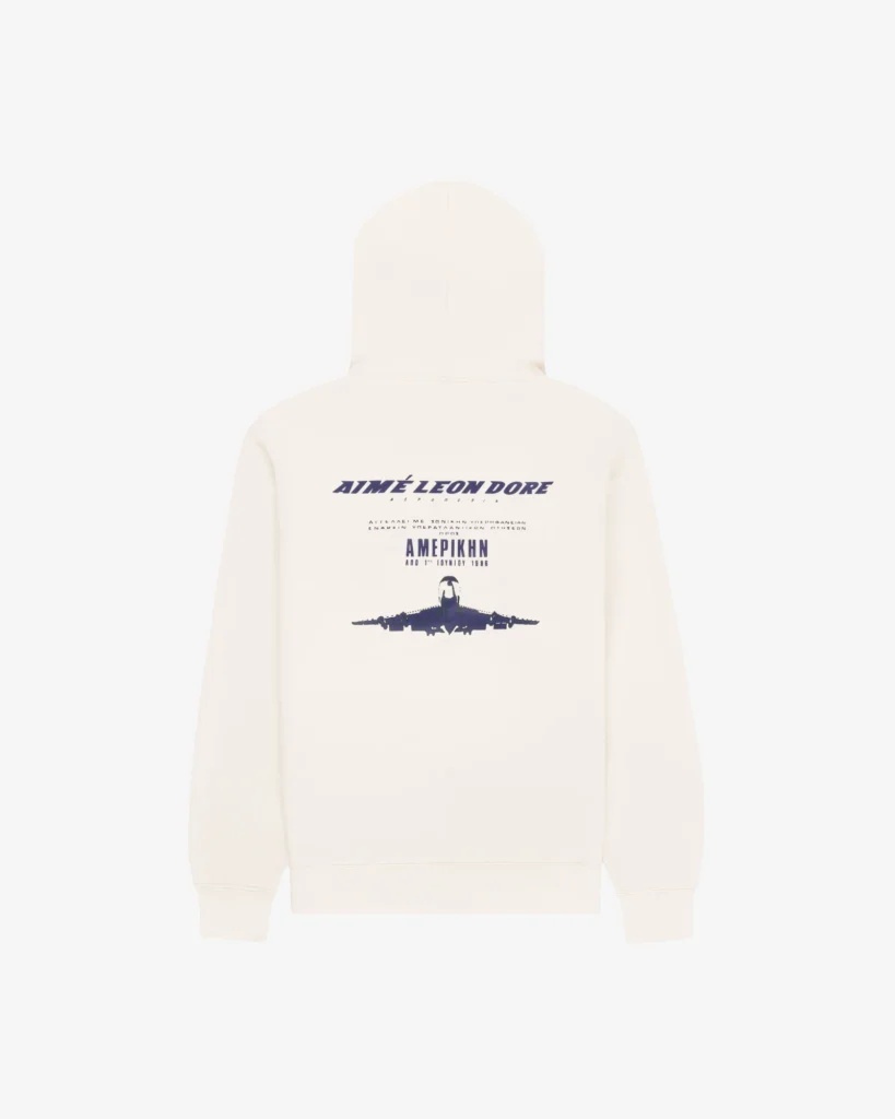 Transatlantic White Hoodie