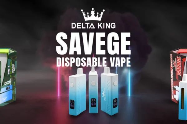 BLAZE Your Way to Bliss with Delta-King THCA + Delta 8 Vapes!