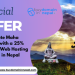 Celebrate Maha Shivratri with a 25% Discount on Web Hosting Services in Nepal