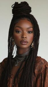 Amazing Look With Braids