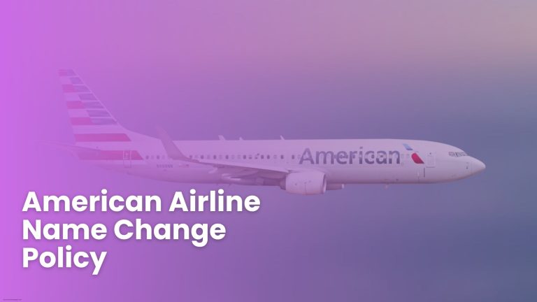 American Airlines Name Correction Policy