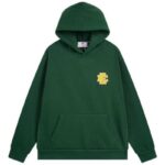 Eric Emanuel EE Basic Hoodie Green Yellow