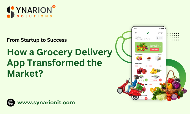 Grocery Delivery App Development