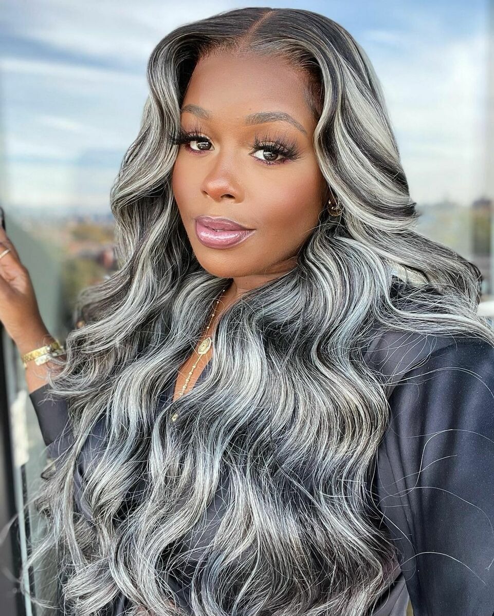 Gray wigs for women