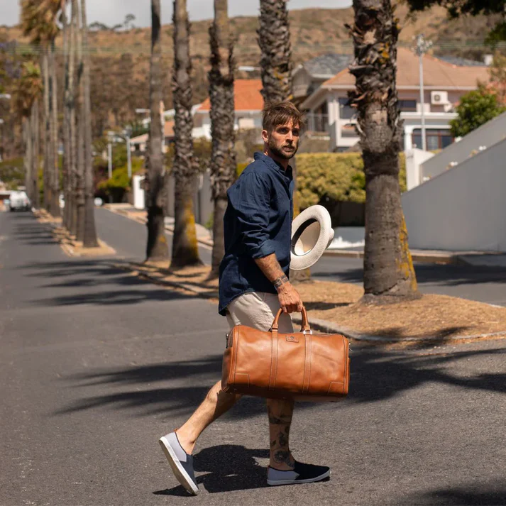 Leather Duffle Bag