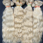 platinum blonde hair extension