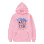 Sp5der 555555 Hoodie Pink