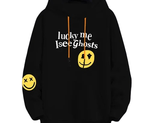 YOUTH Stylish Unisex Lucky Me I See Ghost Hoodie