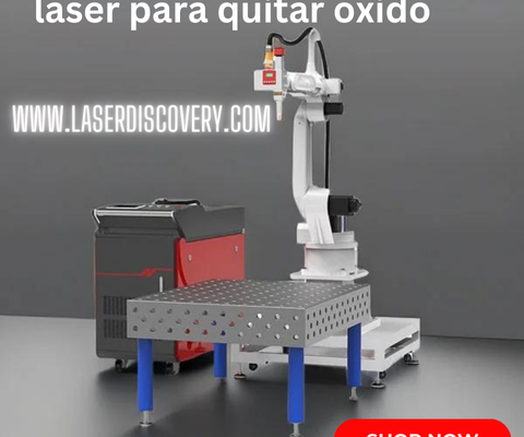 maquina laser quita oxido