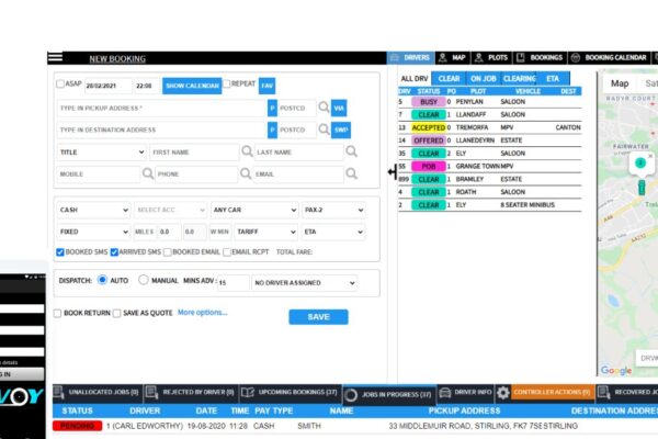 cab dispatch system